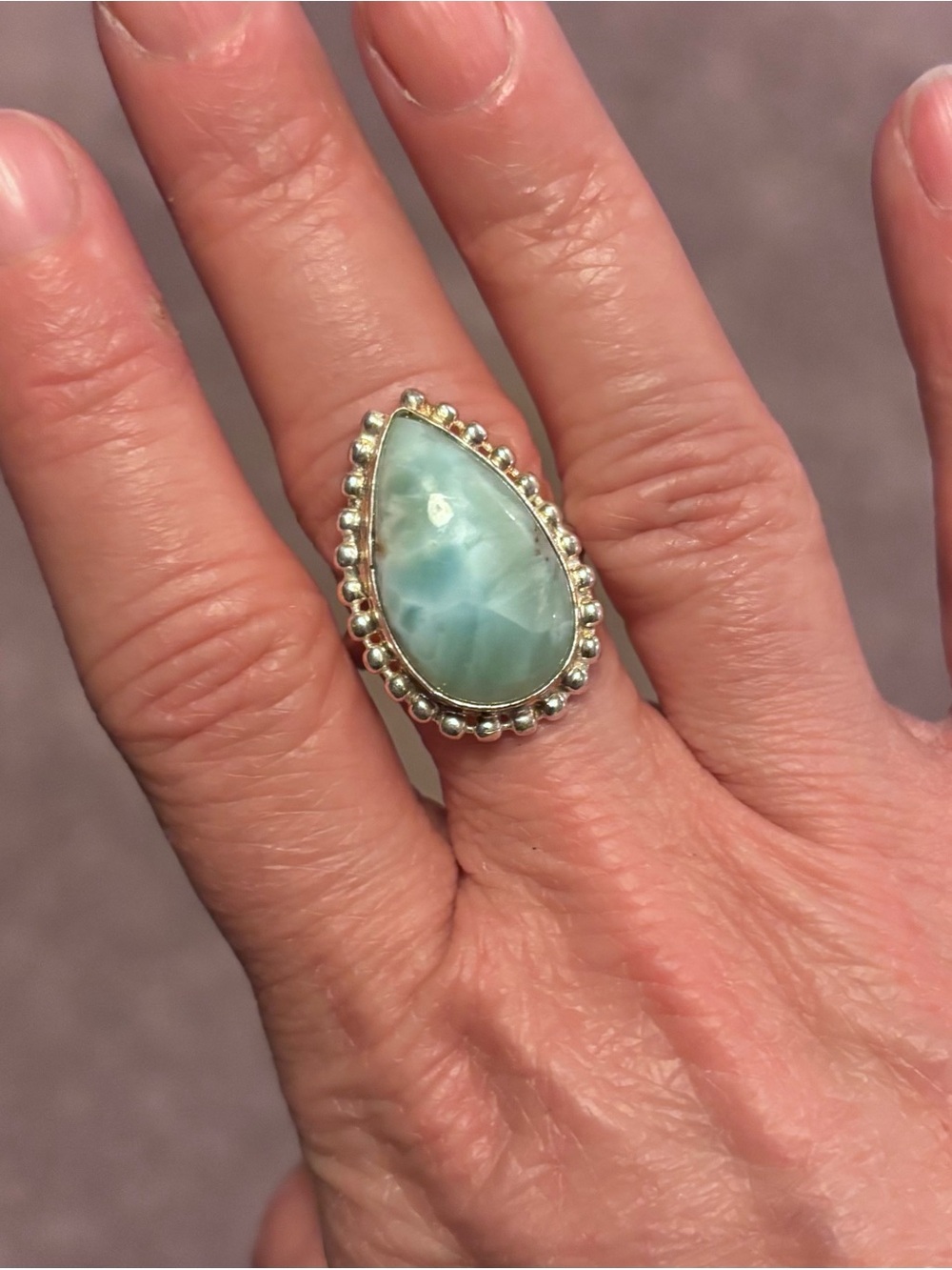 Larimar Ring - Picture 6 of 6